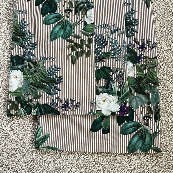 ZARA Floral Stripe Print Culottes Small - Picture 11 of 15